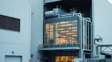 吹田工場の産業排水設備メンテナンス